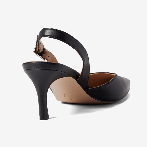 Naturalizer 27 EDIT Naturalizer Felicia Leather Slingback Dress Heels - Picture 3 of 13